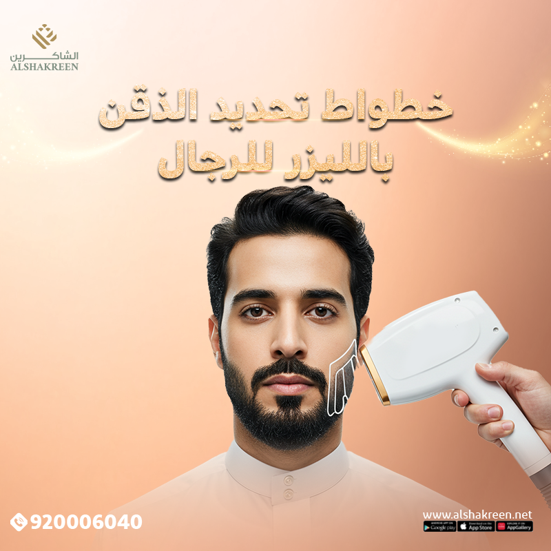 تحديد الذقن بالليزر